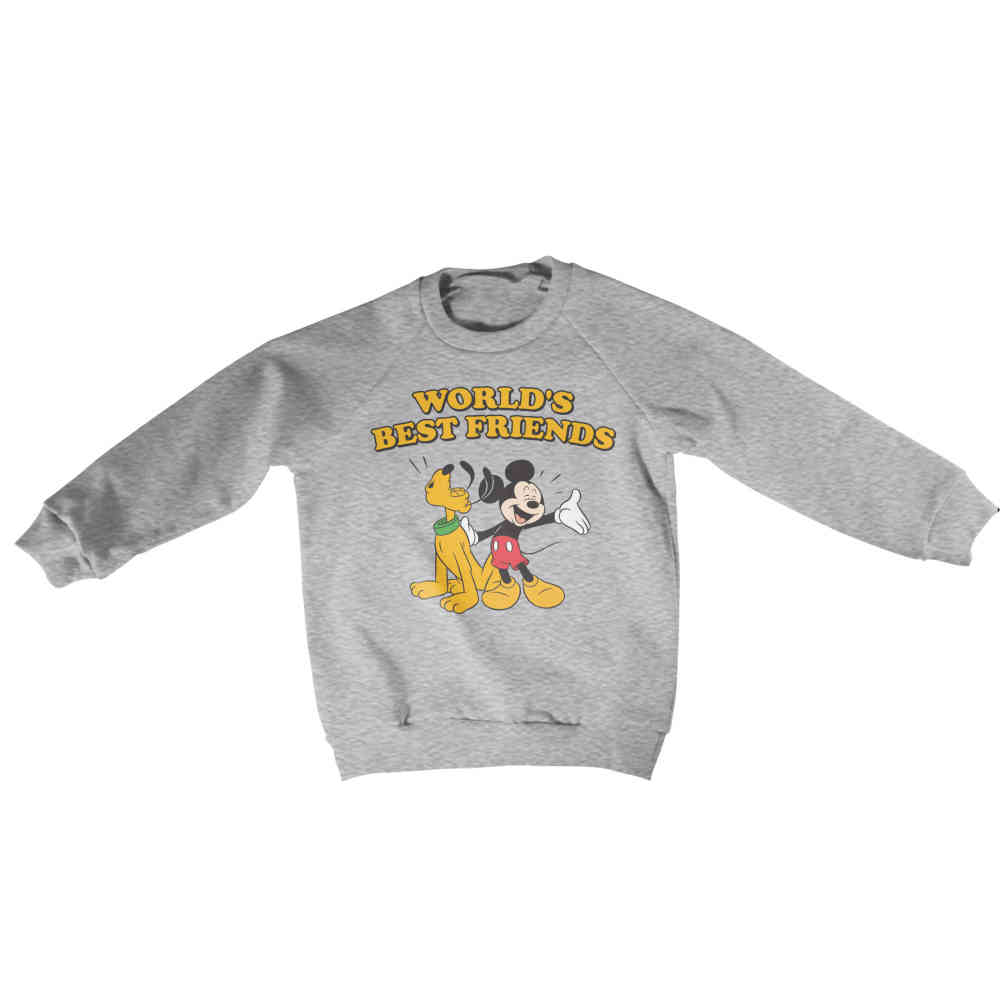 Disney Disney Mickey Mouse Sweatertrui kids Classic Grijs Disney Disney Frozen Sweatertrui kids Olaf Be Cool Zwart